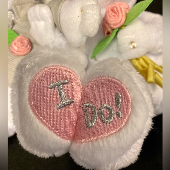 Ty duo “We Do” wedding Teddy bears - Picture 4 of 9